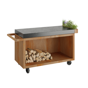 Mise en Place Table Corten 135 PRO Dark Grey Ceramic