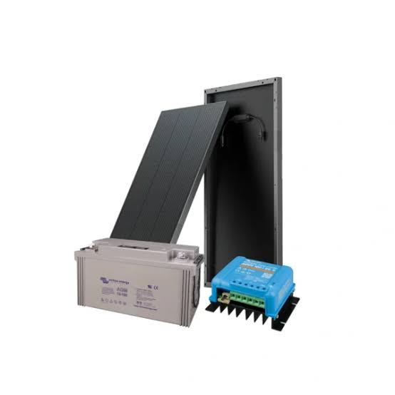 Solarni set za brod (Baterija: 130Ah, Solarni panel: 2x100W, MPPT: 100/20 – 12/24/48V)