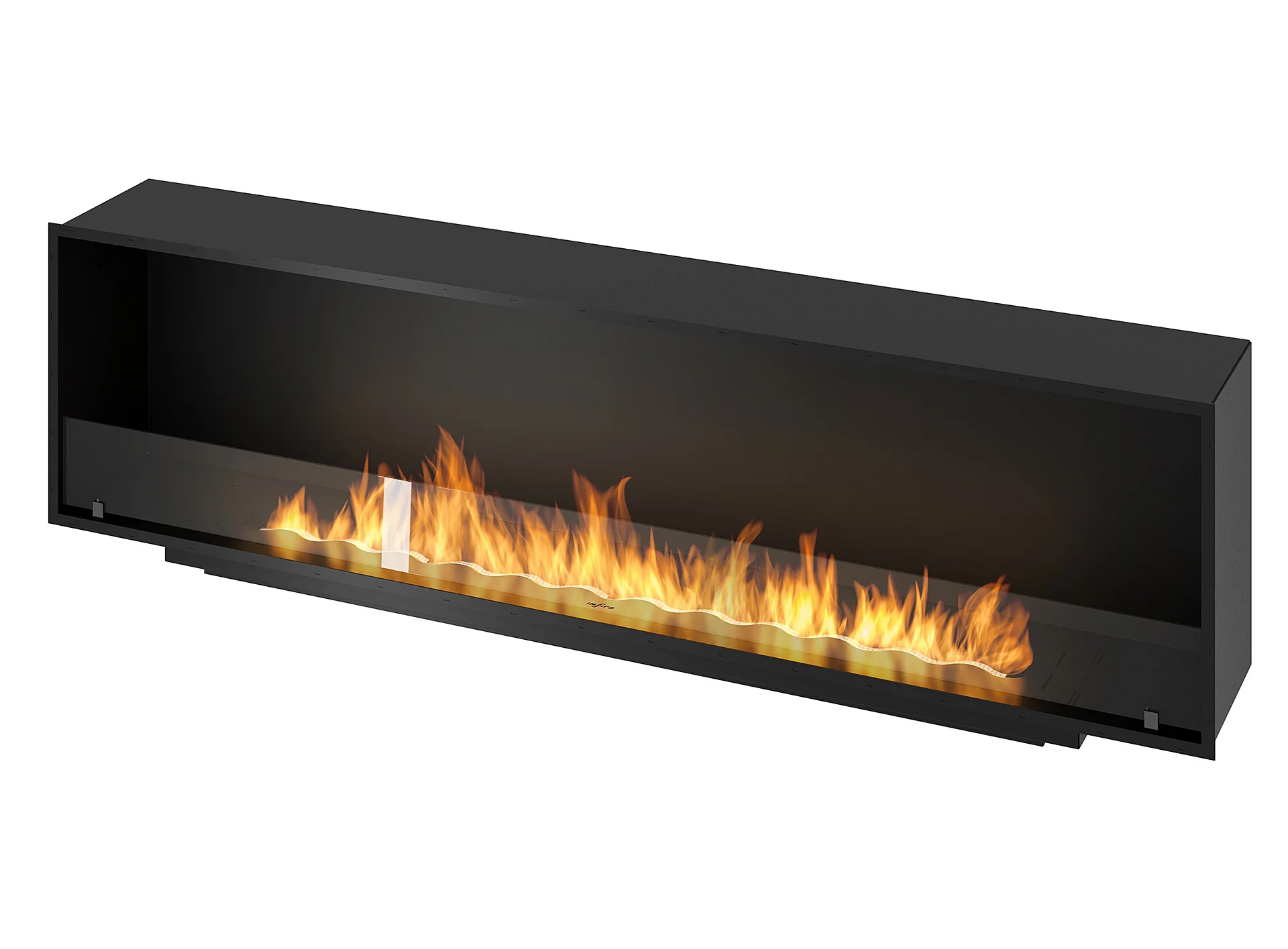 InFire Slim Inside Black 2000 ugradbeni bioetanolni kamin