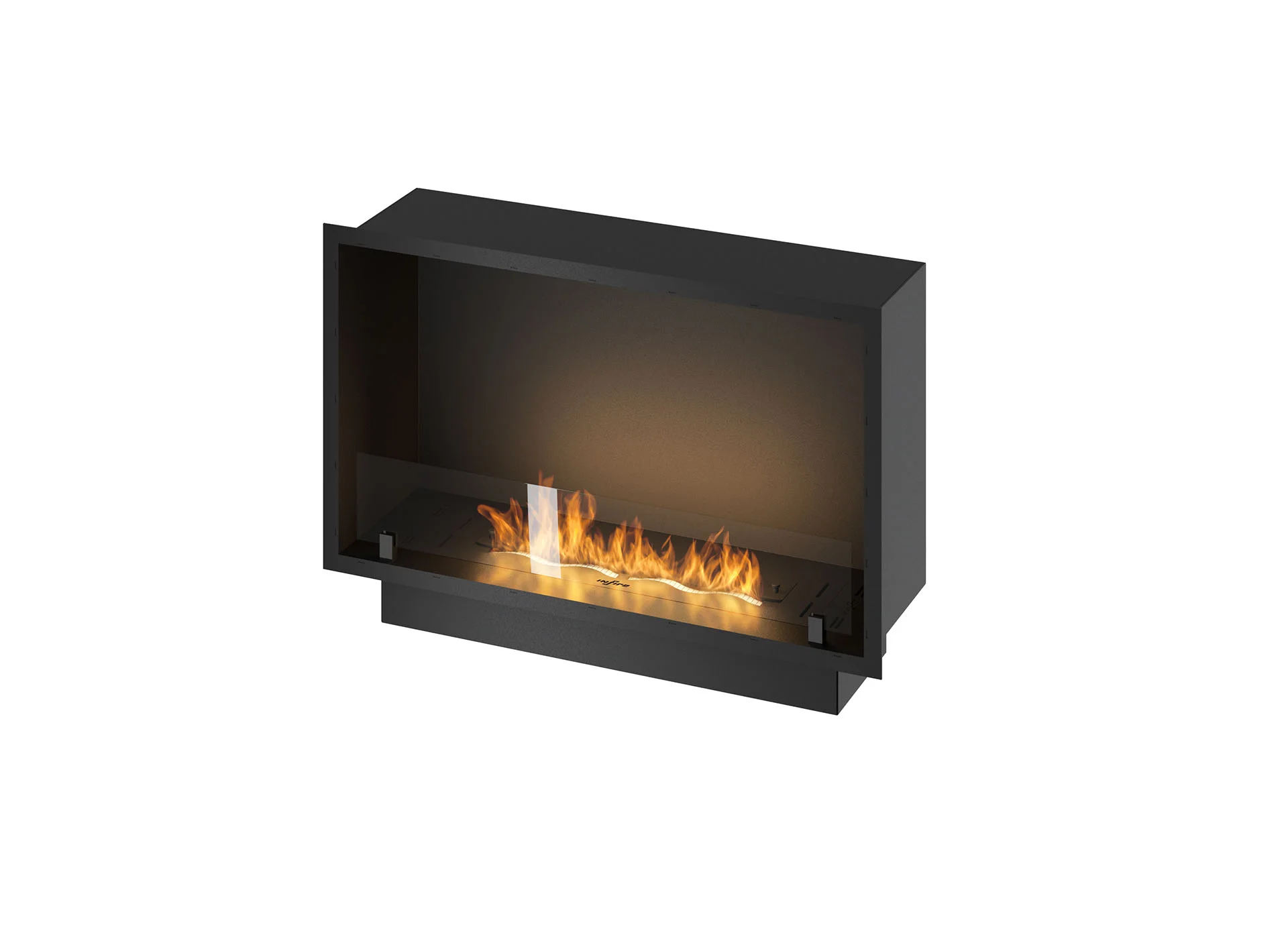 InFire Slim Inside Black 800 ugradbeni biokamin